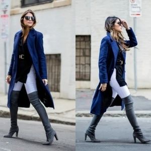 Stuart Weitzman women's size 6.5 Over the Knee Highland boots gray suede